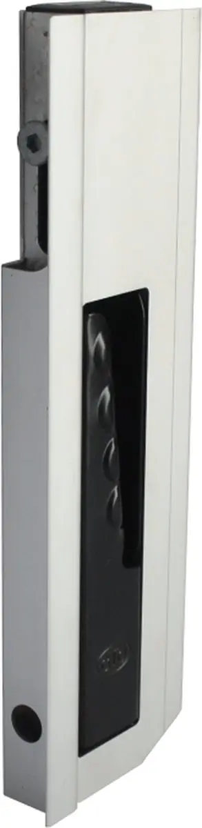 AL-KO GTO Bordwandsluiting 300mm Links - Aluminium/Zwart