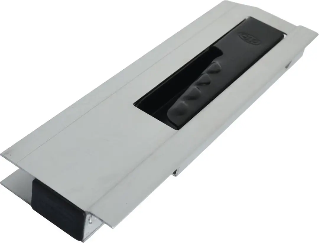 AL-KO GTO Bordwandsluiting 300mm Links - Aluminium/Zwart