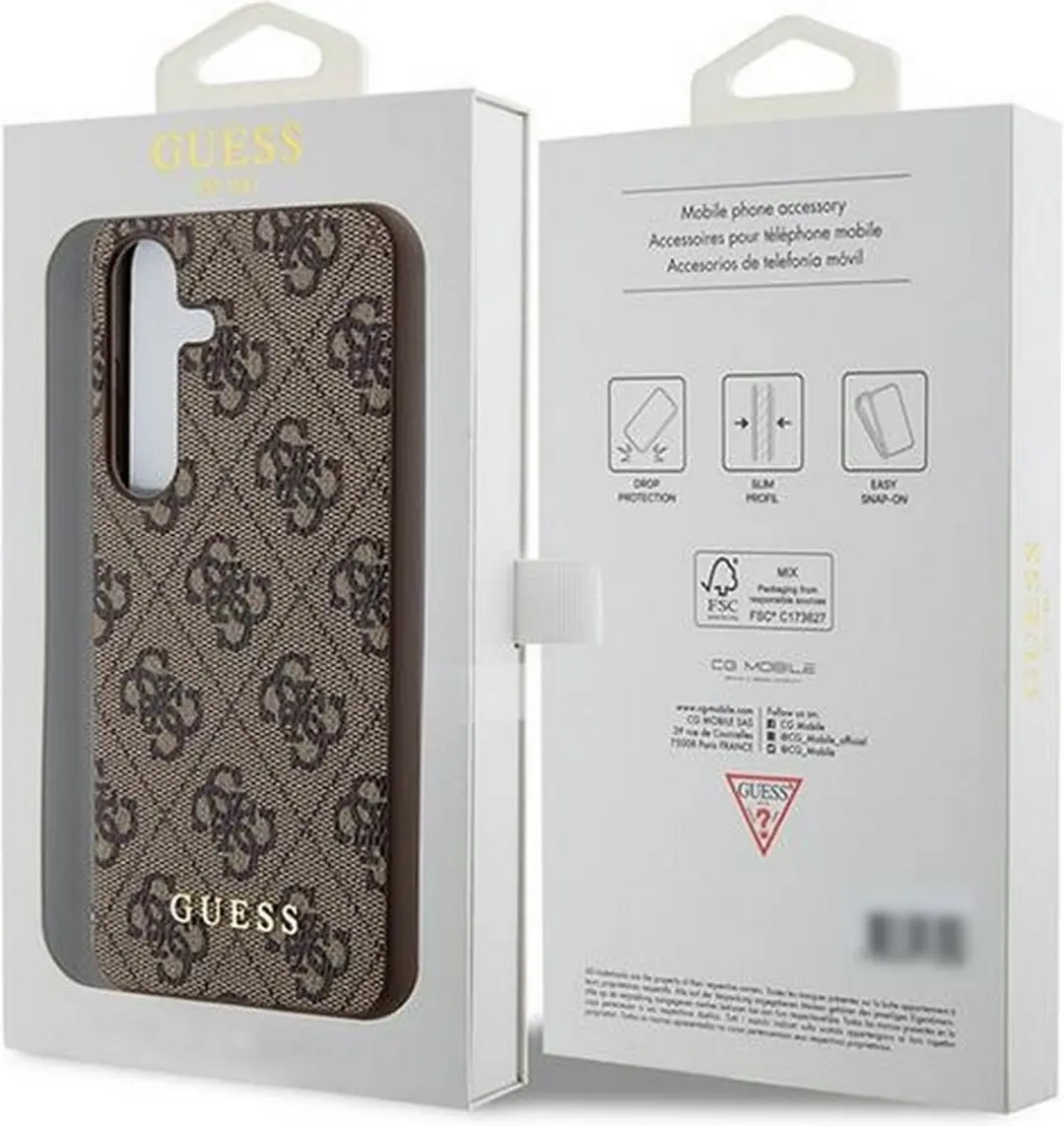 GUESS 4G Back Cover A556 - Bruin