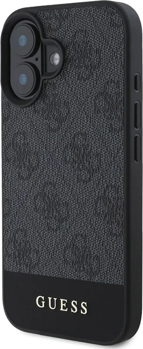 Guess GUHCP16SG4GLGR Hoesje iPhone 16 - Zwart