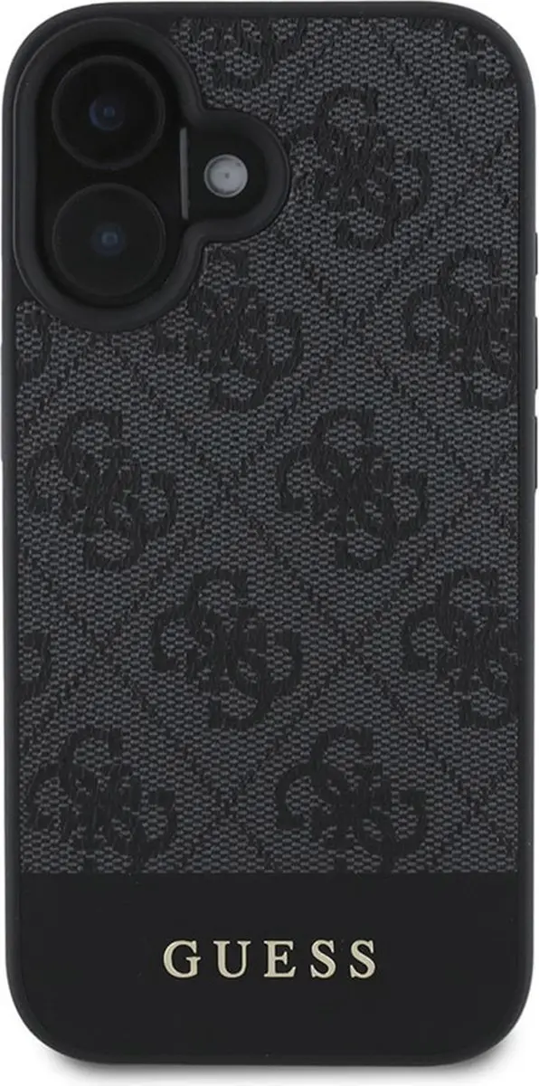 Guess GUHCP16SG4GLGR Hoesje iPhone 16 - Zwart