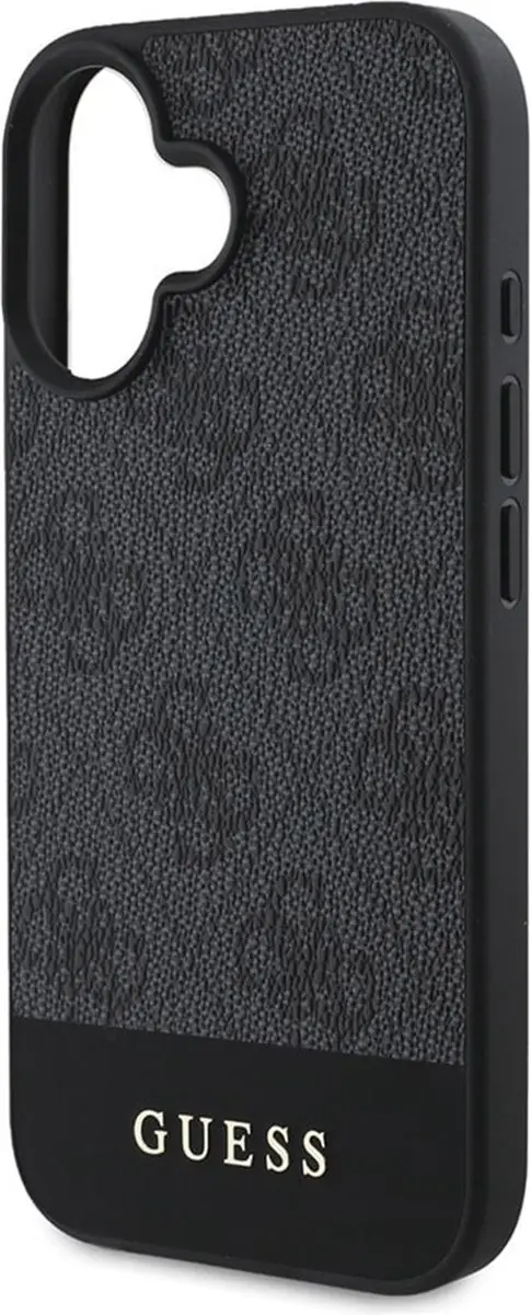 Guess GUHCP16SG4GLGR Hoesje iPhone 16 - Zwart - afbeelding 6 van 6