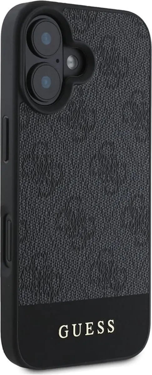 Guess GUHCP16SG4GLGR Hoesje iPhone 16 - Zwart