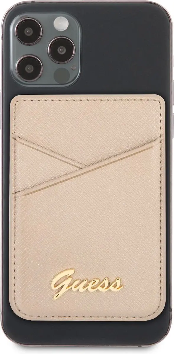 Guess Magnetische Kaarthouder 7428 - Goud