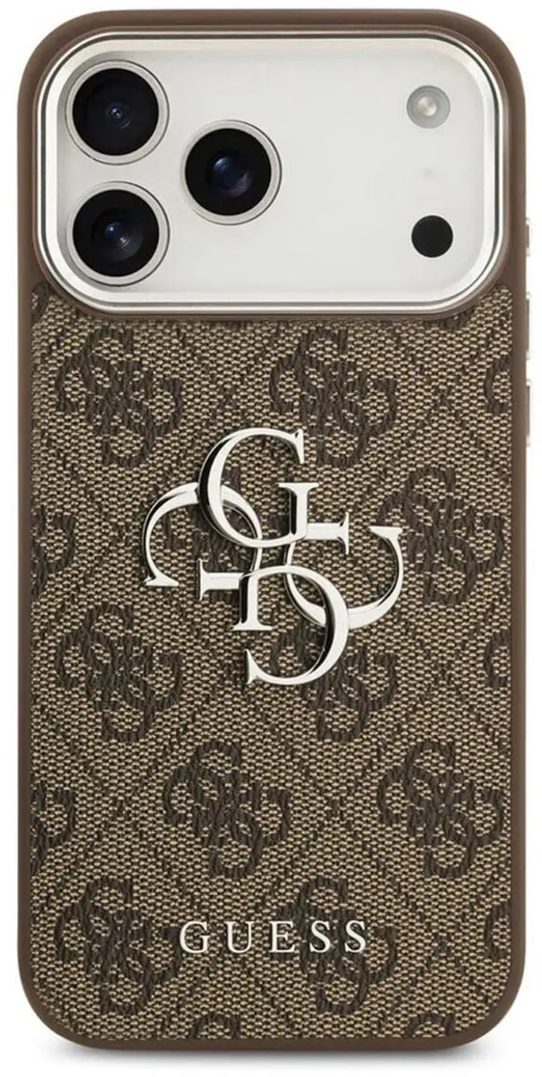 GUESS Back Cover iPhone 17 Pro Max - Bruin - TPU - MagSafe