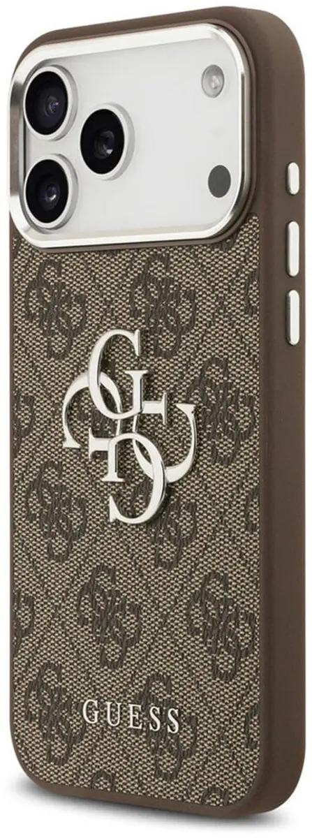 GUESS Back Cover iPhone 17 Pro Max - Bruin - TPU - MagSafe