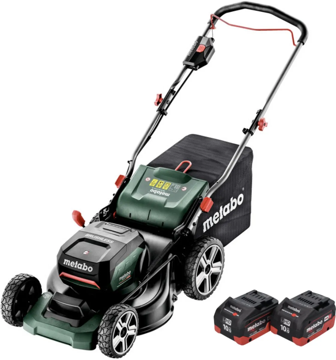 Metabo RM 36-18 LTX BL 46 Accu Grasmaaier - 2x 10.0Ah - 46cm - afbeelding 5 van 5