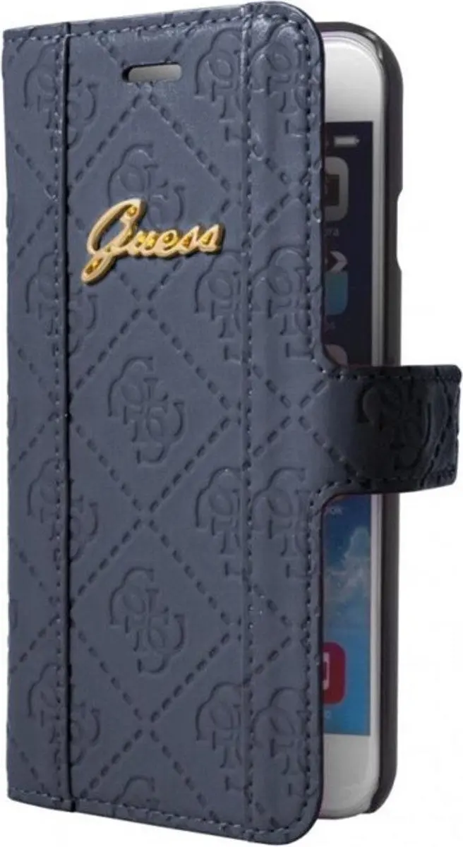 GUESS GUEGUFLBKS5SCBL Foliehoes Samsung Galaxy S5 Neo
