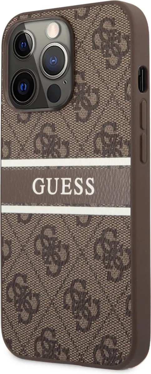 Guess Hoesje iPhone 13 Pro Max 3666339023669 - Bruin