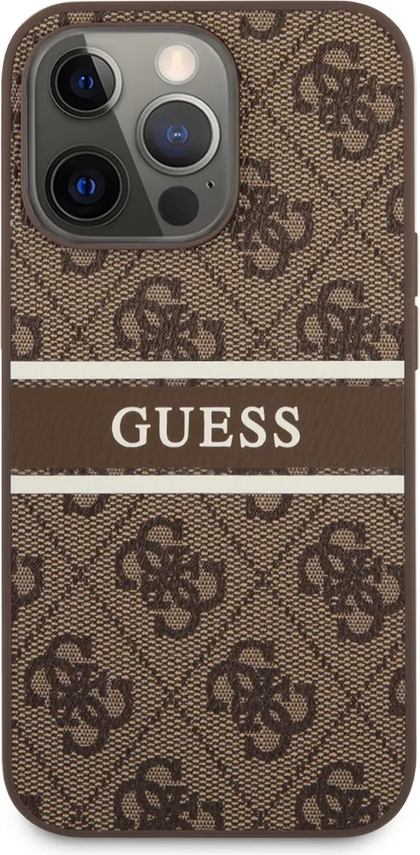 Guess Hoesje iPhone 13 Pro Max 3666339023669 - Bruin