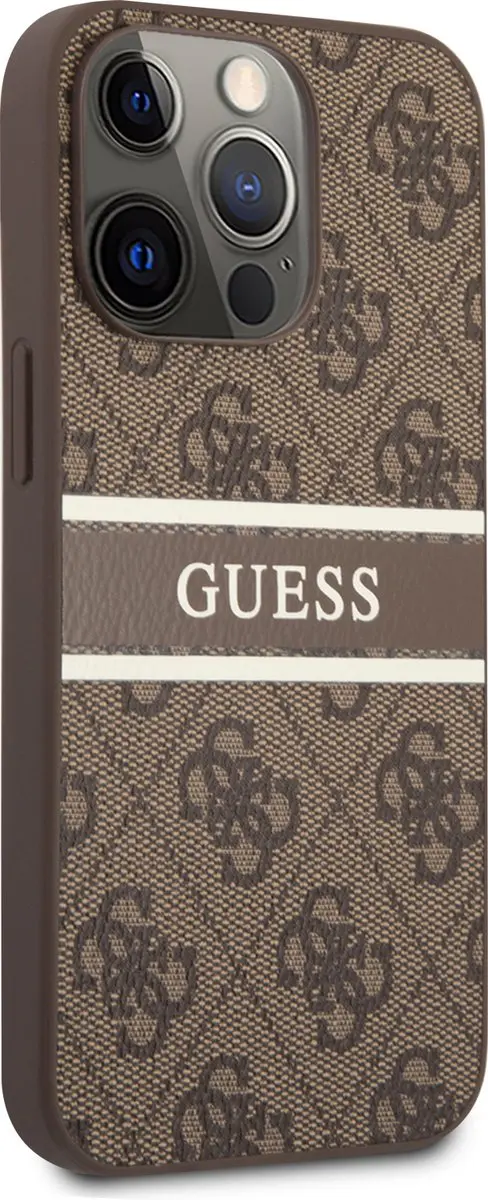 Guess Hoesje iPhone 13 Pro Max 3666339023669 - Bruin