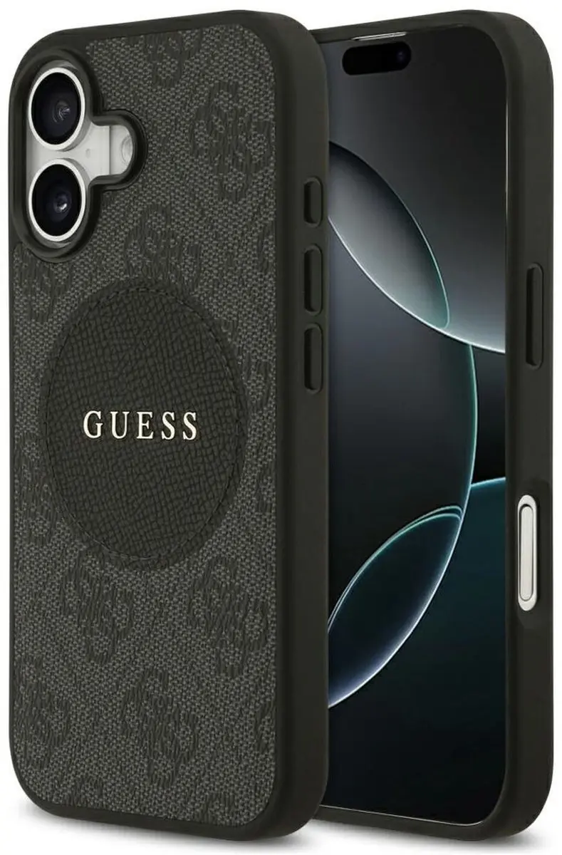 GUESS Case 4G Circle Classic Logo iPhone 17 MagSafe
