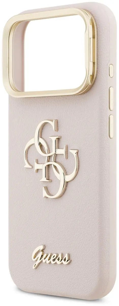 GUESS 4G Logo Hoesje iPhone 17 Pro - Roze