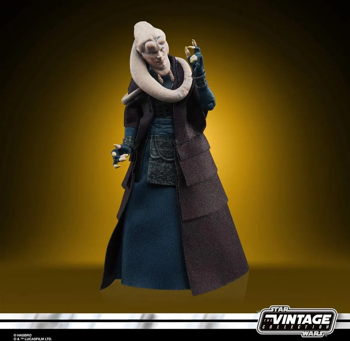Star Wars The Vintage Collection Bib Fortuna Speelfiguur 10cm - afbeelding 6 van 6