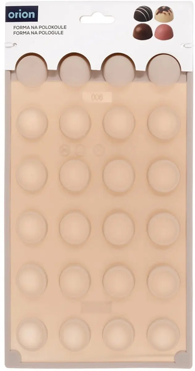 Orion Chocoladevorm Beige 30x17,5x1,5cm