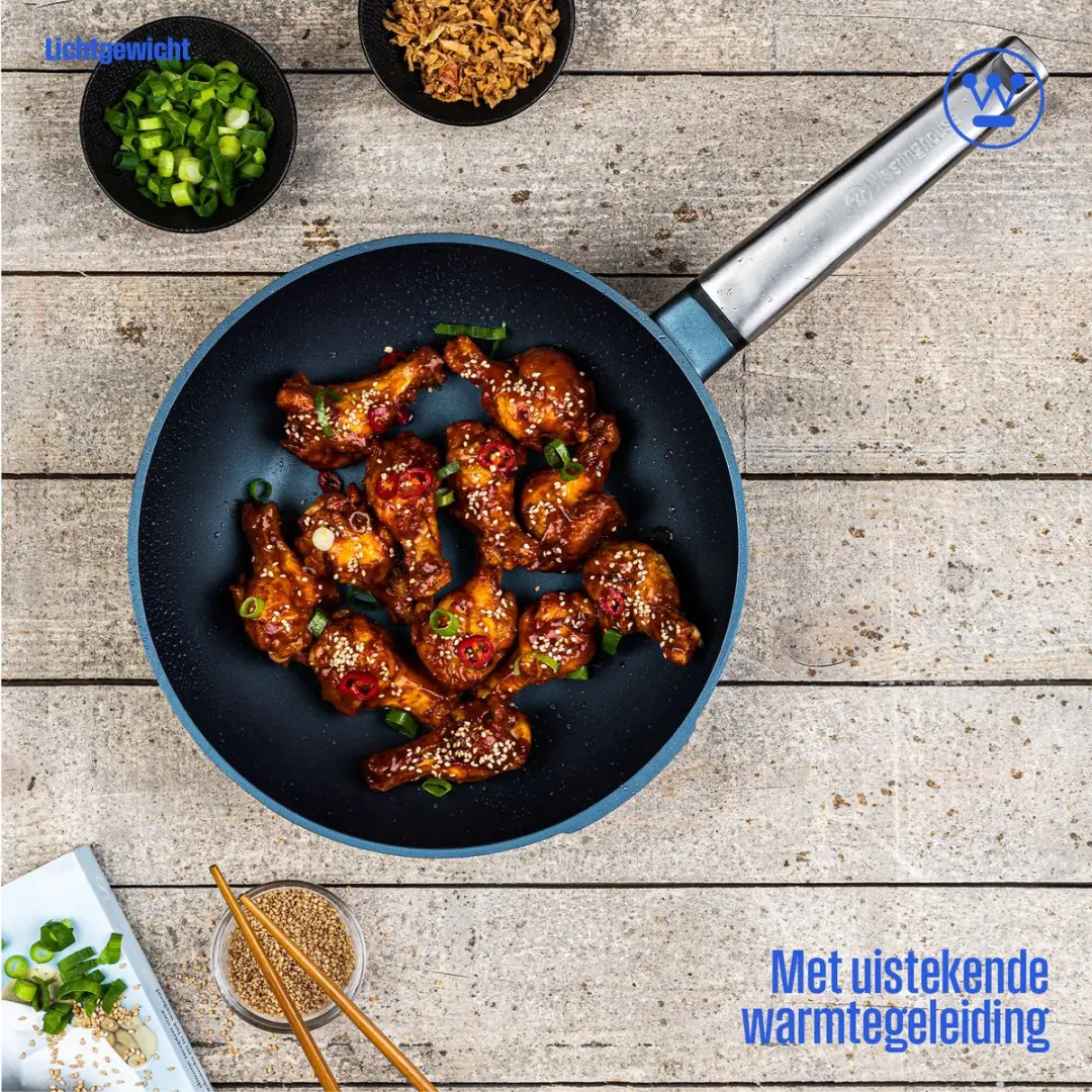 Westinghouse Performance Wokpan 28cm - 3L - Blauw