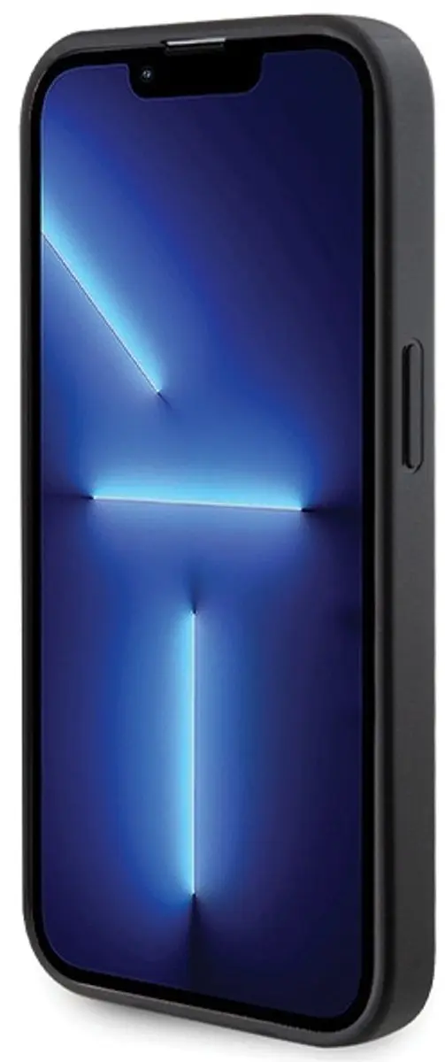 GUESS Saffiano Back Case - iPhone 14 Pro MagSafe - Zwart - afbeelding 6 van 6