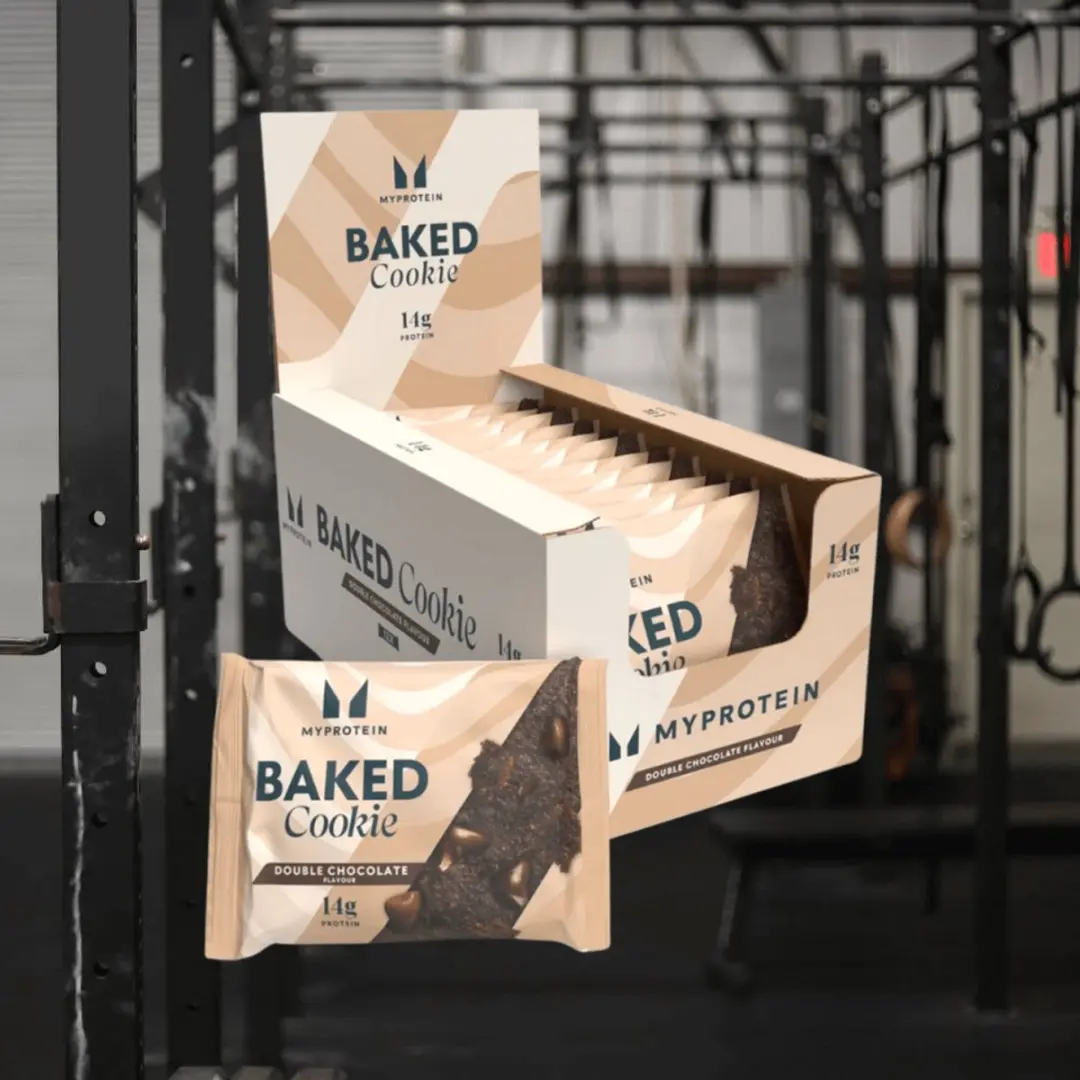 Myprotein Baked Protein Cookie Double Chocolate - 12x75g