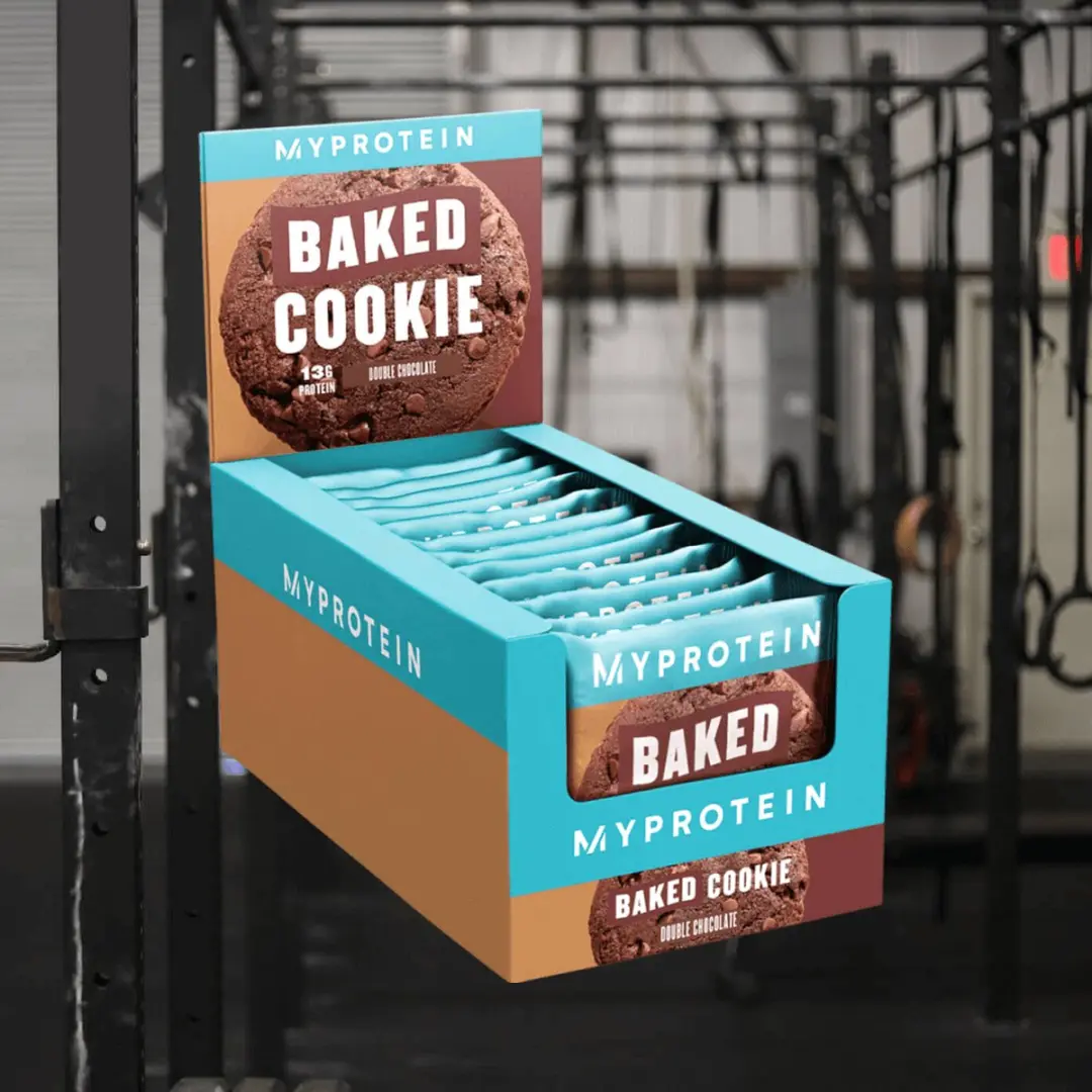 Myprotein Baked Protein Cookie Double Chocolate - 12x75g