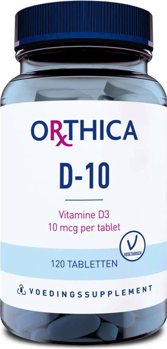 Orthica D-10 Vitamine D3 120 Tabletten