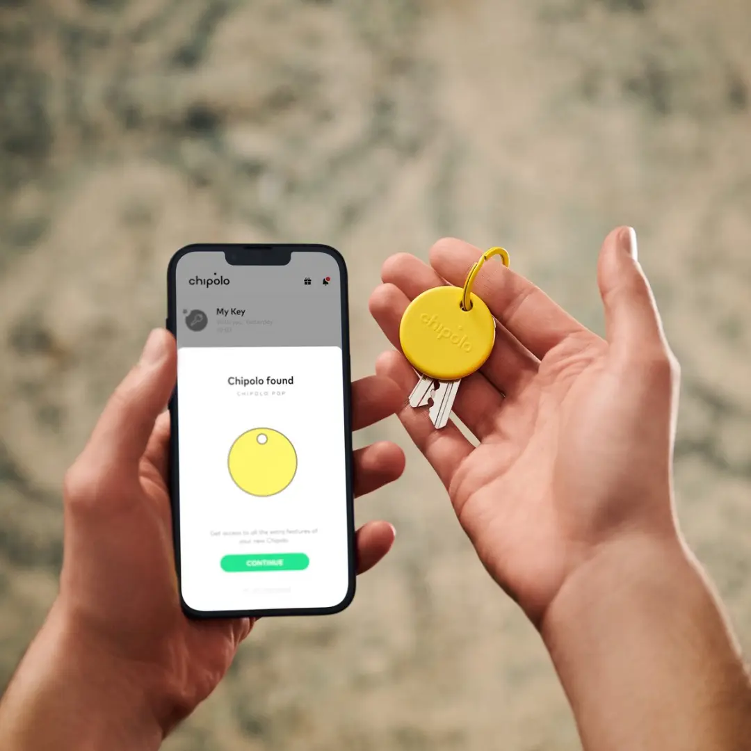 Chipolo POP Bluetooth Tracker - 4 Stuks - 120dB - MultiColor