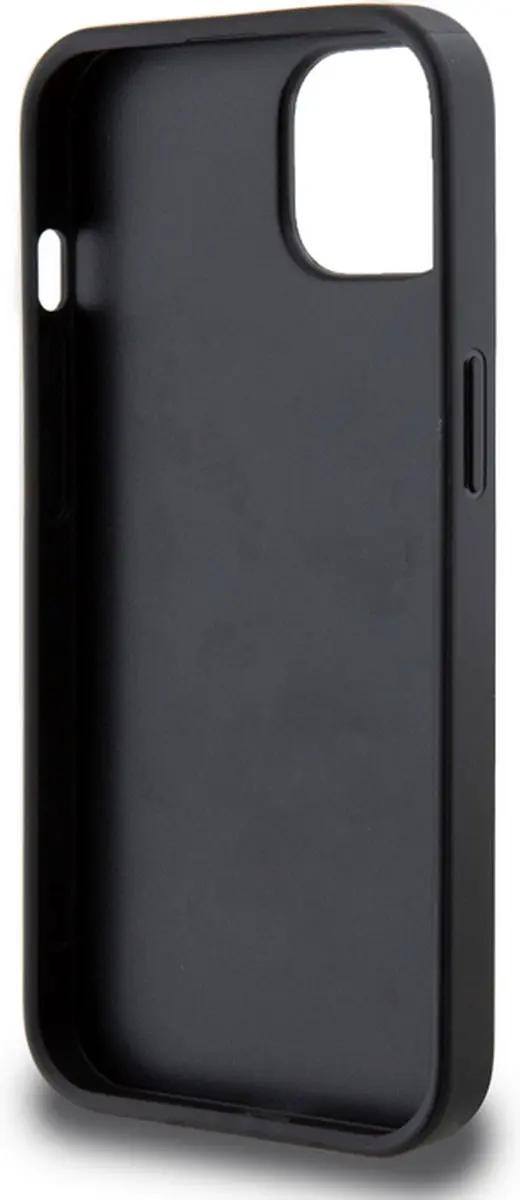 Guess 4G Triangle Logo Hoesje iPhone 13 - Zwart