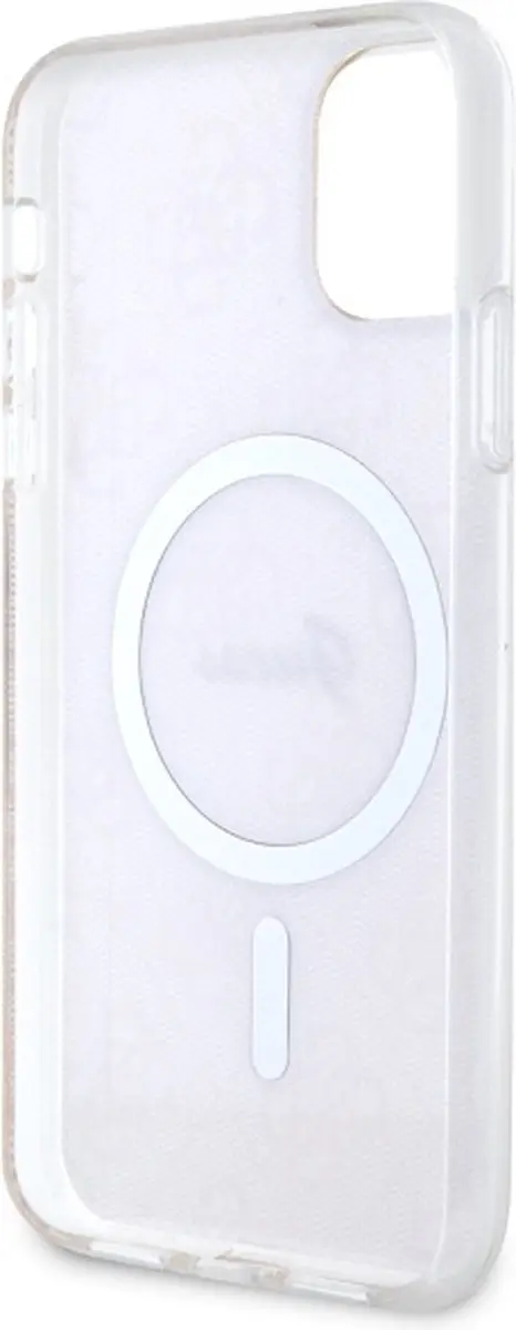 Guess iPhone 11 Hardcase - Roze - MagSafe 3666339127343