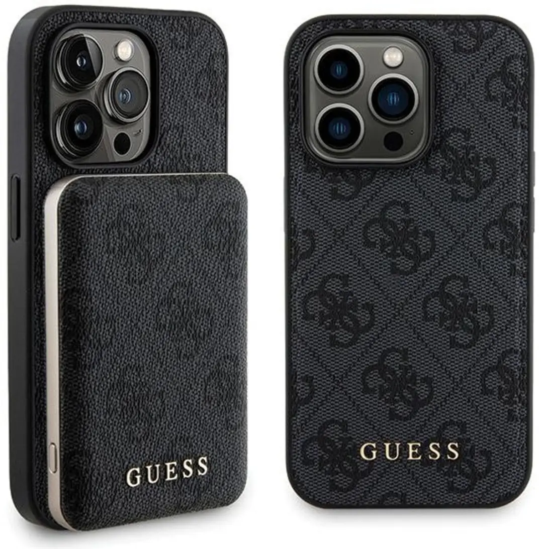 GUESS iPhone 13 Pro Max Hardcase MagSafe - Zwart - afbeelding 6 van 6