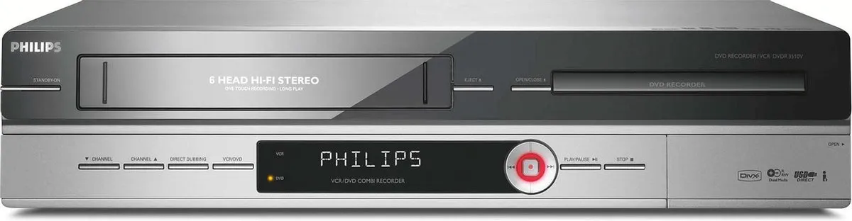 Philips DVDR3510V DVD & VHS Recorder