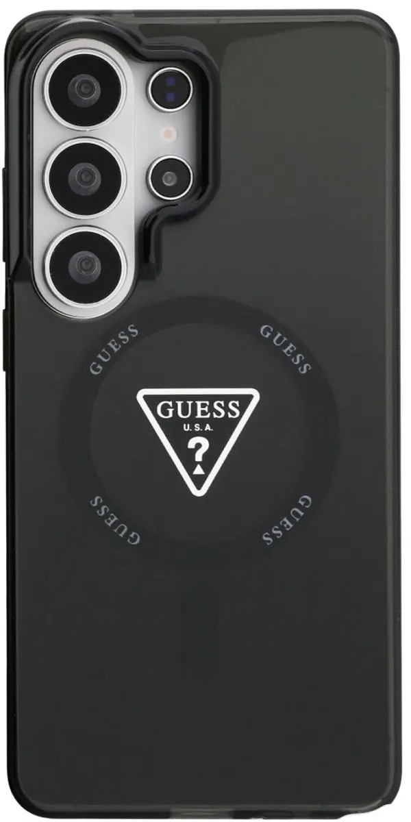 Guess IML Gradient Triangle Hoesje GUHMS26UIMLGTBK - Samsung Galaxy S26 Ultra - Zwart - afbeelding 6 van 6