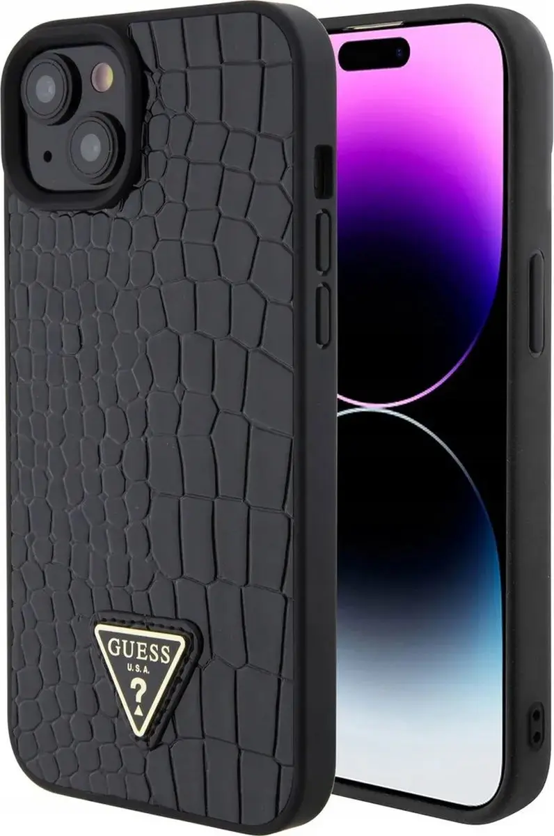 GUESS Crocodile Triangle Back Case