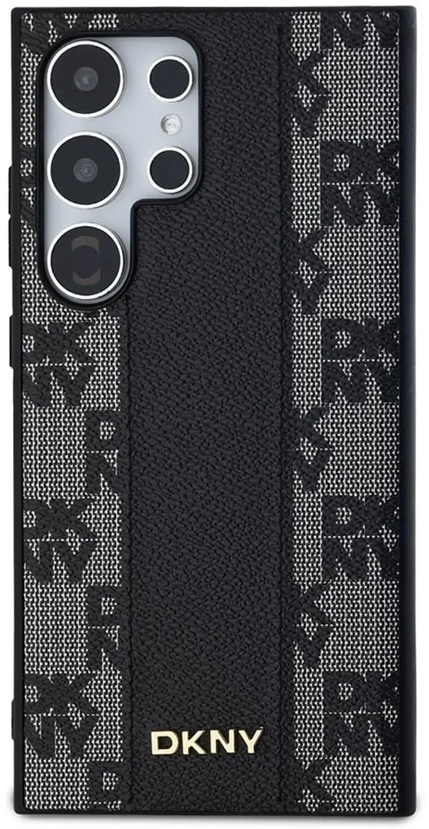 DKNY Hoesje Galaxy S24 Ultra MagSafe - Zwart DKHMS24LPCPVSLK