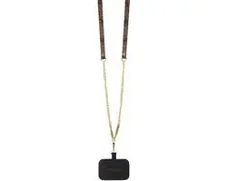 GUESS 4G Triangle Crossbody iPhone 15 Hoes - Bruin