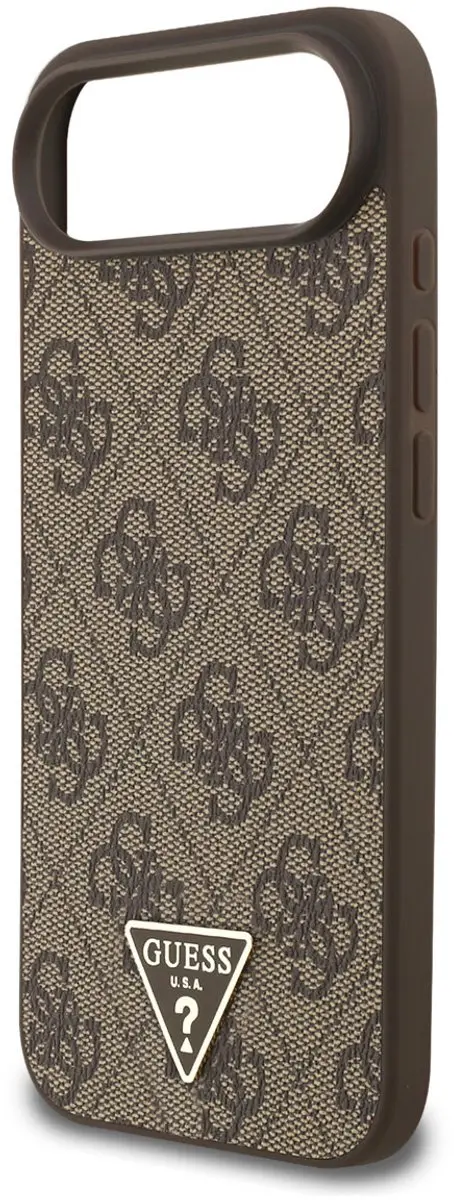 GUESS Telefoonhoesje iPhone 17 Air - MagSafe - Bruin Driehoek