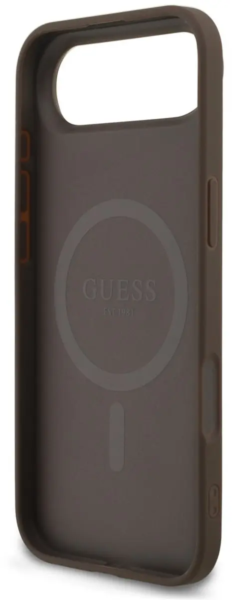 GUESS Telefoonhoesje iPhone 17 Air - MagSafe - Bruin Driehoek - afbeelding 6 van 6