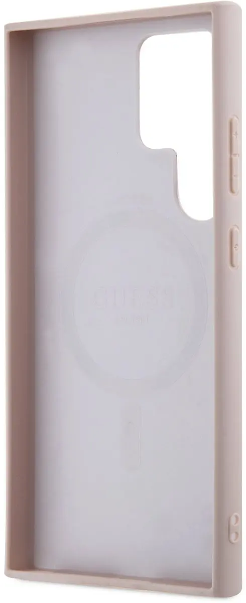GUESS 4G Back Case MagSafe - Roze - 12085