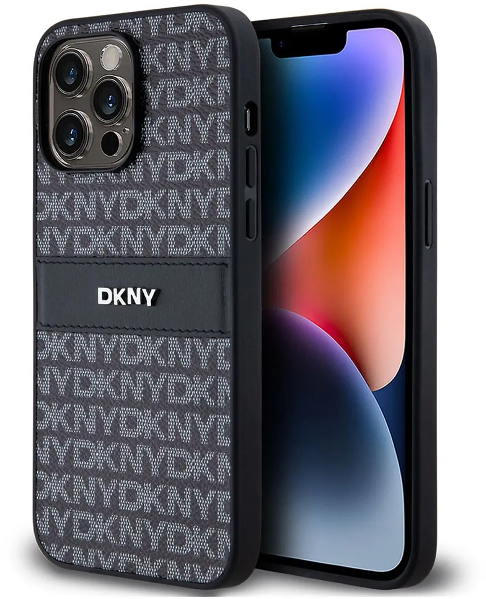 DKNY Textured Tonal Stripe Back Case