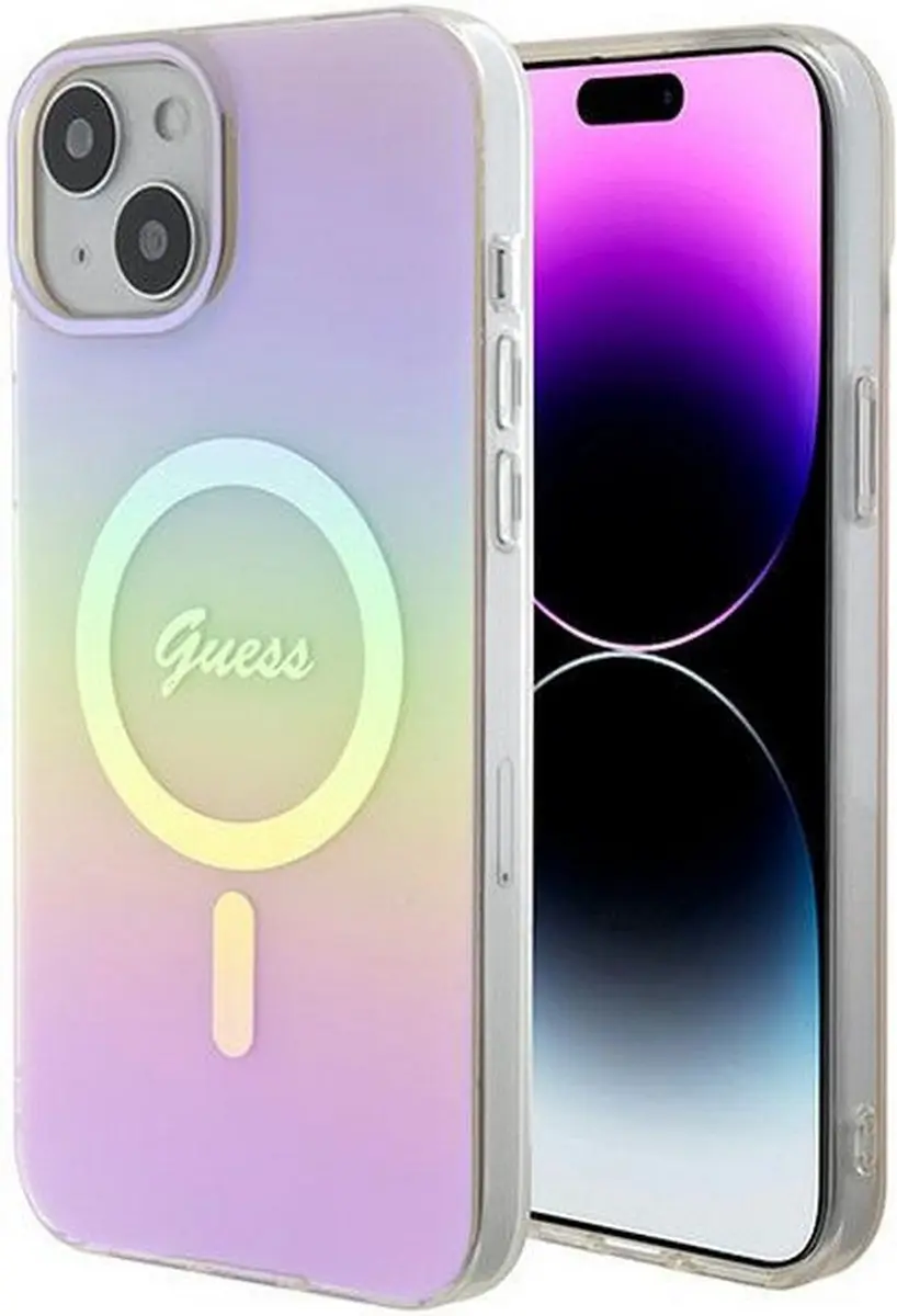 GUESS Iridescent Back Case MagSafe