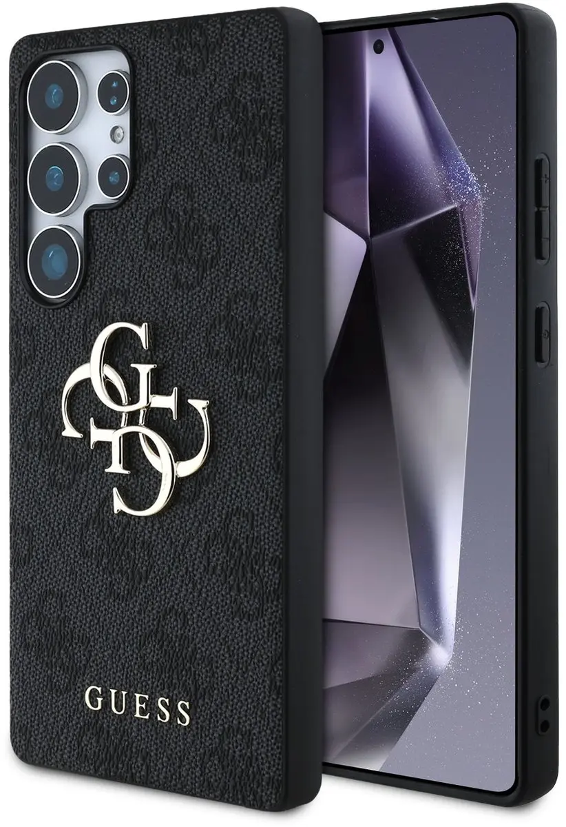 GUESS Metal Logo Hoesje 13268 - Samsung Galaxy S25 Ultra - Grijs