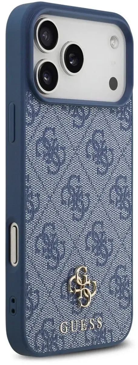 GUESS Back Cover Case iPhone 17 Pro GUHMP17M4GB - Blauw