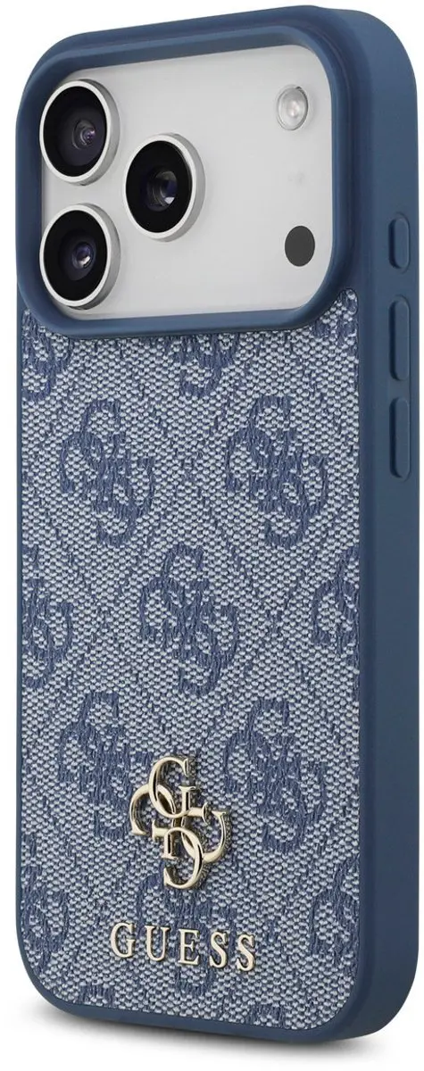 GUESS Back Cover Case iPhone 17 Pro GUHMP17M4GB - Blauw