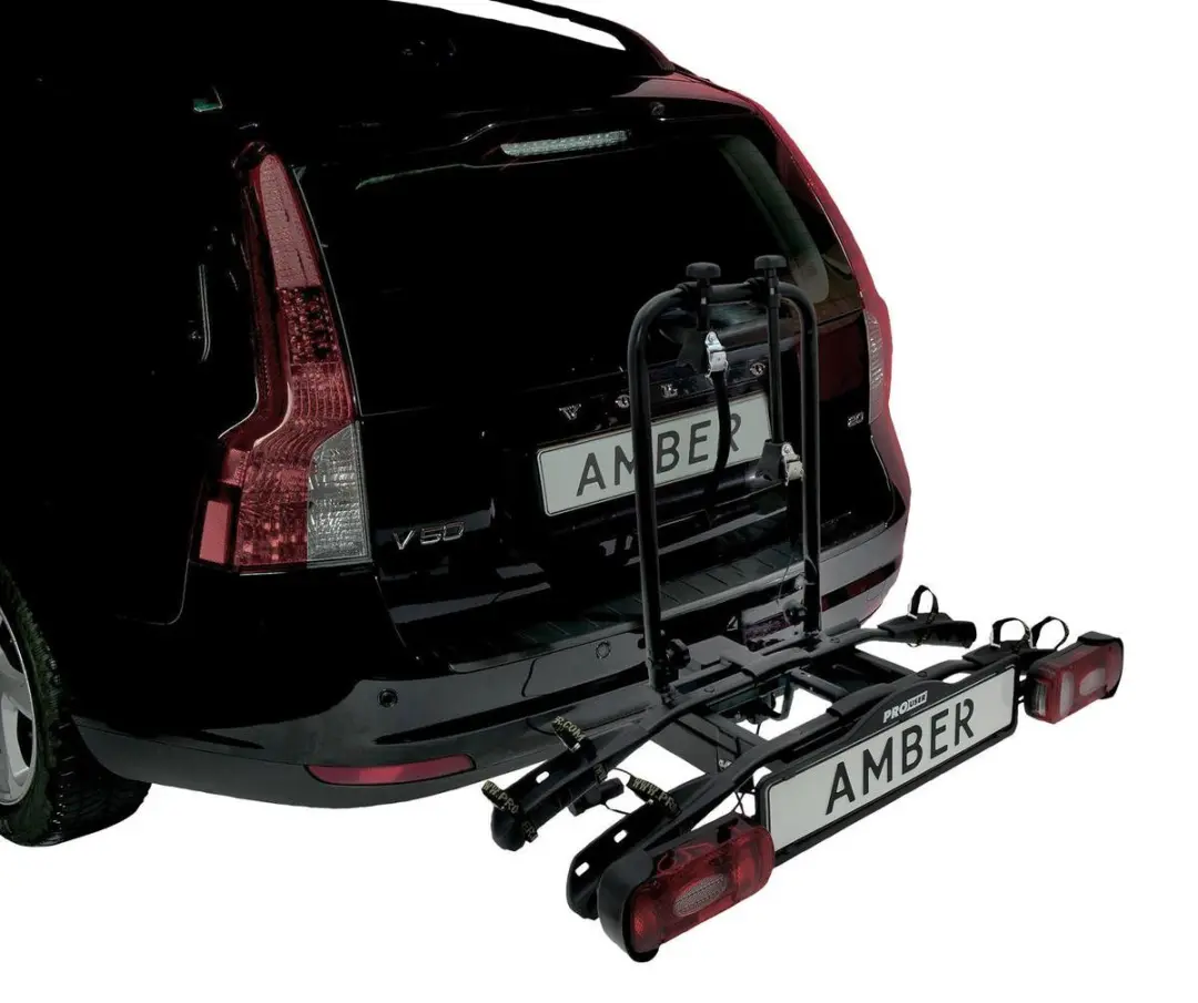 Pro-User Amber II 91729 Disfietsendrager - 2 Fietsen - 50 kg - Zwart