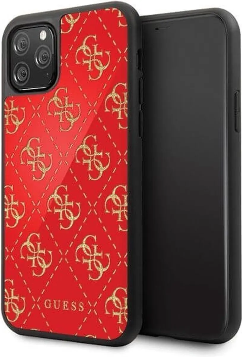 GUESS Double Layer Glitter Backcase iPhone 11 Pro