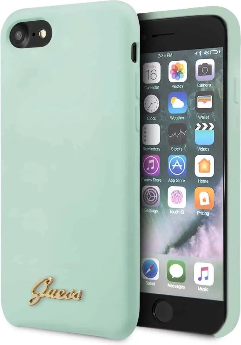 GUESS Silicone Retro Back Case 6729