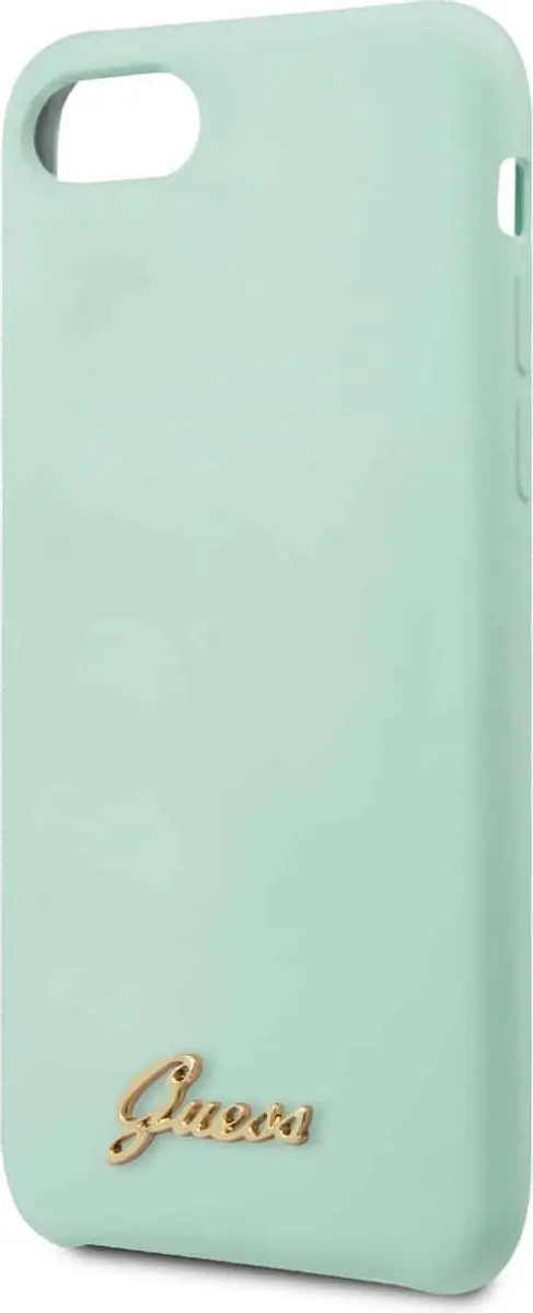 GUESS Silicone Retro Back Case 6729 - Groen