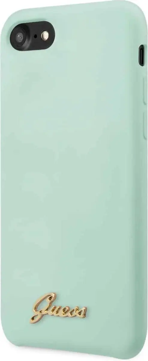 GUESS Silicone Retro Back Case 6729 - Groen