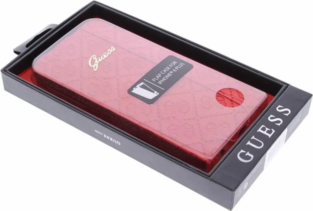 GUESS iPhone 6 Plus Scarlett Flap Case - Roze - afbeelding 6 van 6