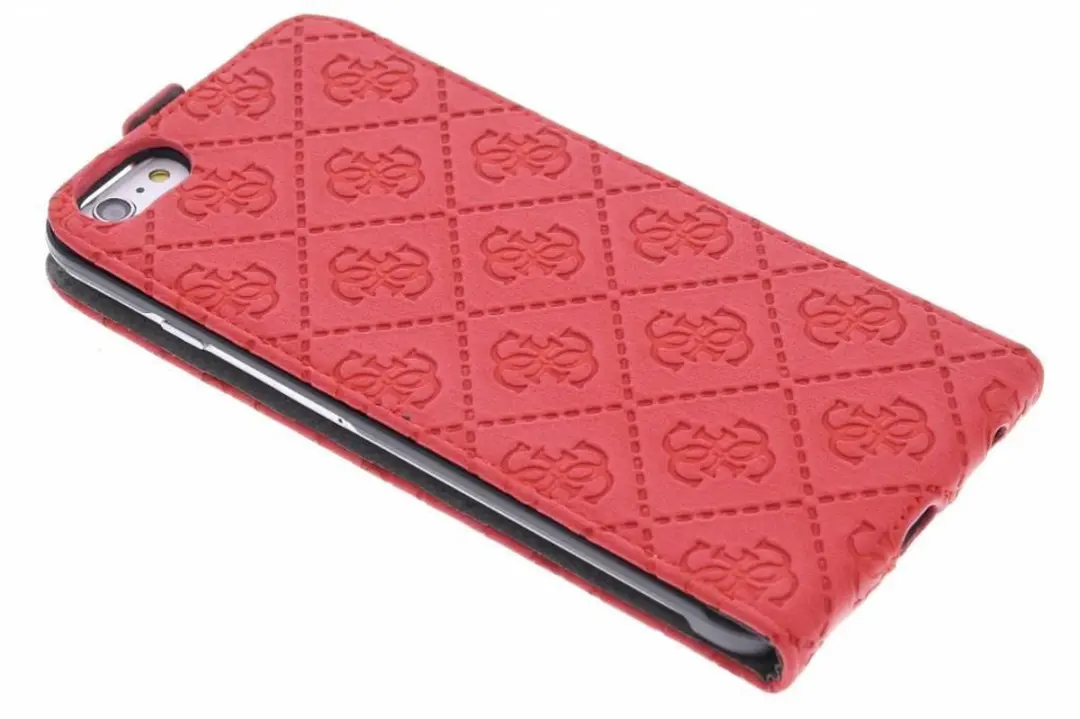 GUESS iPhone 6 Plus Scarlett Flap Case - Roze