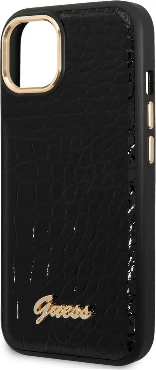 Guess Back Cover Telefoonhoesje iPhone 14 - Zwart - 3666339082840