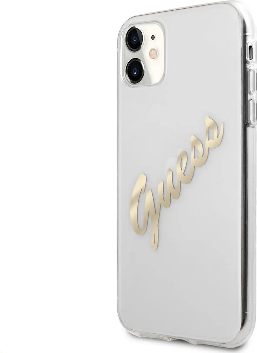 GUESS Vintage Transparante Hoes iPhone 11